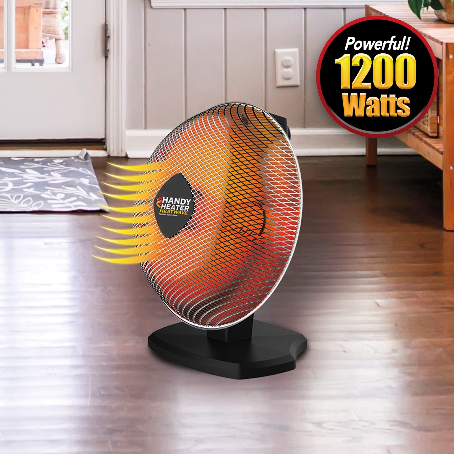 Handy Heater Heatwave Parabolic Space Heater with Advanced Ceramic Technology