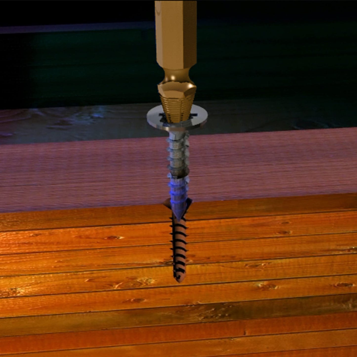 Speed Out Titanium Damaged Screw
