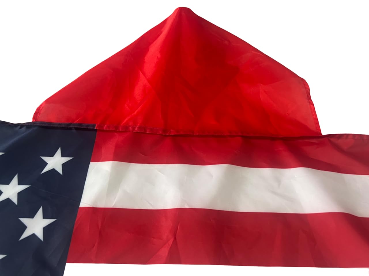 American Flag 3x5 FT Outdoor - USA Nylon US Flags with Embroidered Stars, Sewn Stripes and Brass Grommets