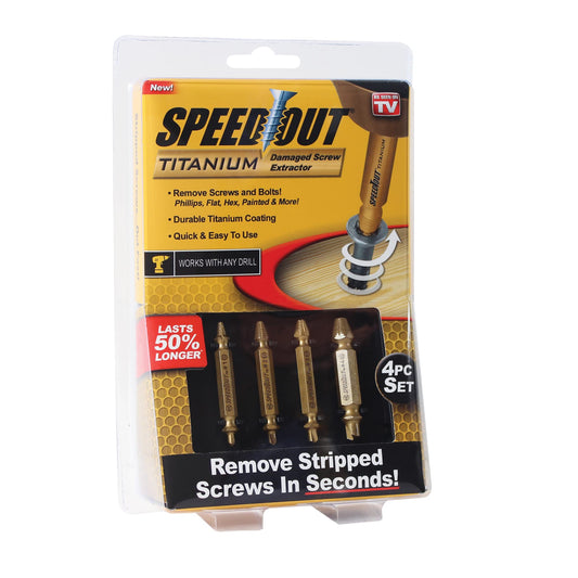Speed Out Titanium Damaged Screw