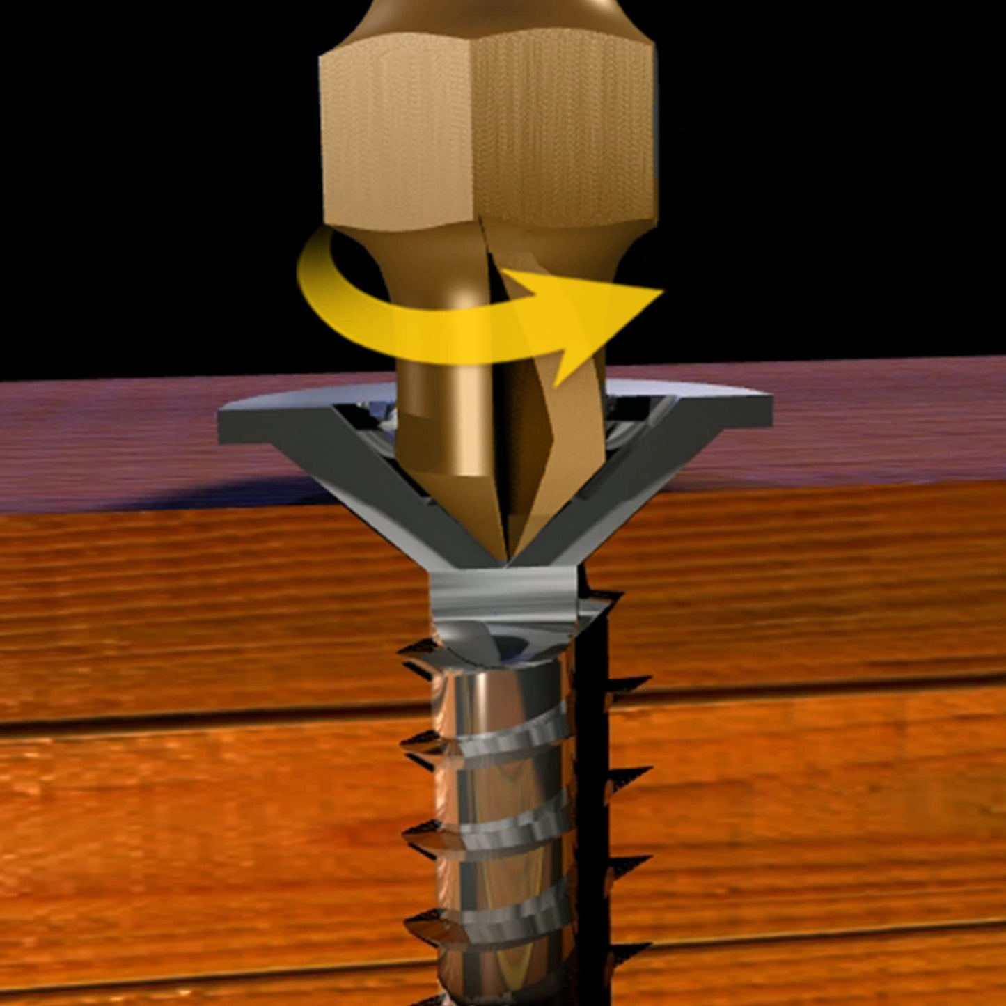 Speed Out Titanium Damaged Screw