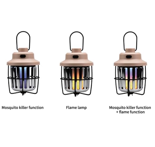 LED Bug Zapper Indoor, 10 Years Lifespan 3 Lamps Sustainable Less Power, 3800V Powerful Electric Mosquito Zapper, Durable Fly Trap Mosquito Trap, Fly Killer Fly Zapper