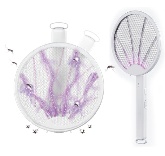 LED Bug Zapper Indoor, 10 Years Lifespan 3 Lamps Sustainable Less Power, 3800V Powerful Electric Mosquito Zapper, Durable Fly Trap Mosquito Trap, Fly Killer Fly Zapper
