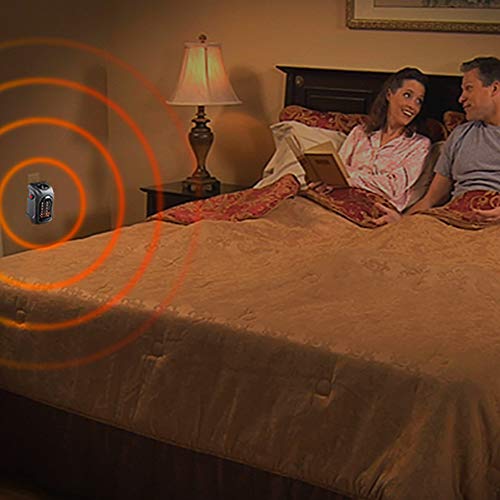 Ontel Handy Heater | Plug-In Personal Heater | Heat Boss | Compact Design | Quick and Easy Heat | Digital Display | Great for Travel | On/Off with Timer