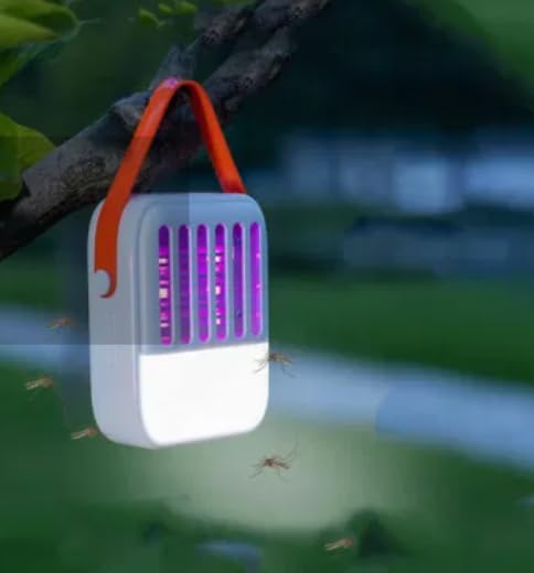 LED Bug Zapper Indoor, 10 Years Lifespan 3 Lamps Sustainable Less Power, 3800V Powerful Electric Mosquito Zapper, Durable Fly Trap Mosquito Trap, Fly Killer Fly Zapper