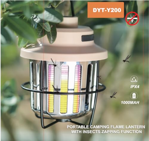 LED Bug Zapper Indoor, 10 Years Lifespan 3 Lamps Sustainable Less Power, 3800V Powerful Electric Mosquito Zapper, Durable Fly Trap Mosquito Trap, Fly Killer Fly Zapper