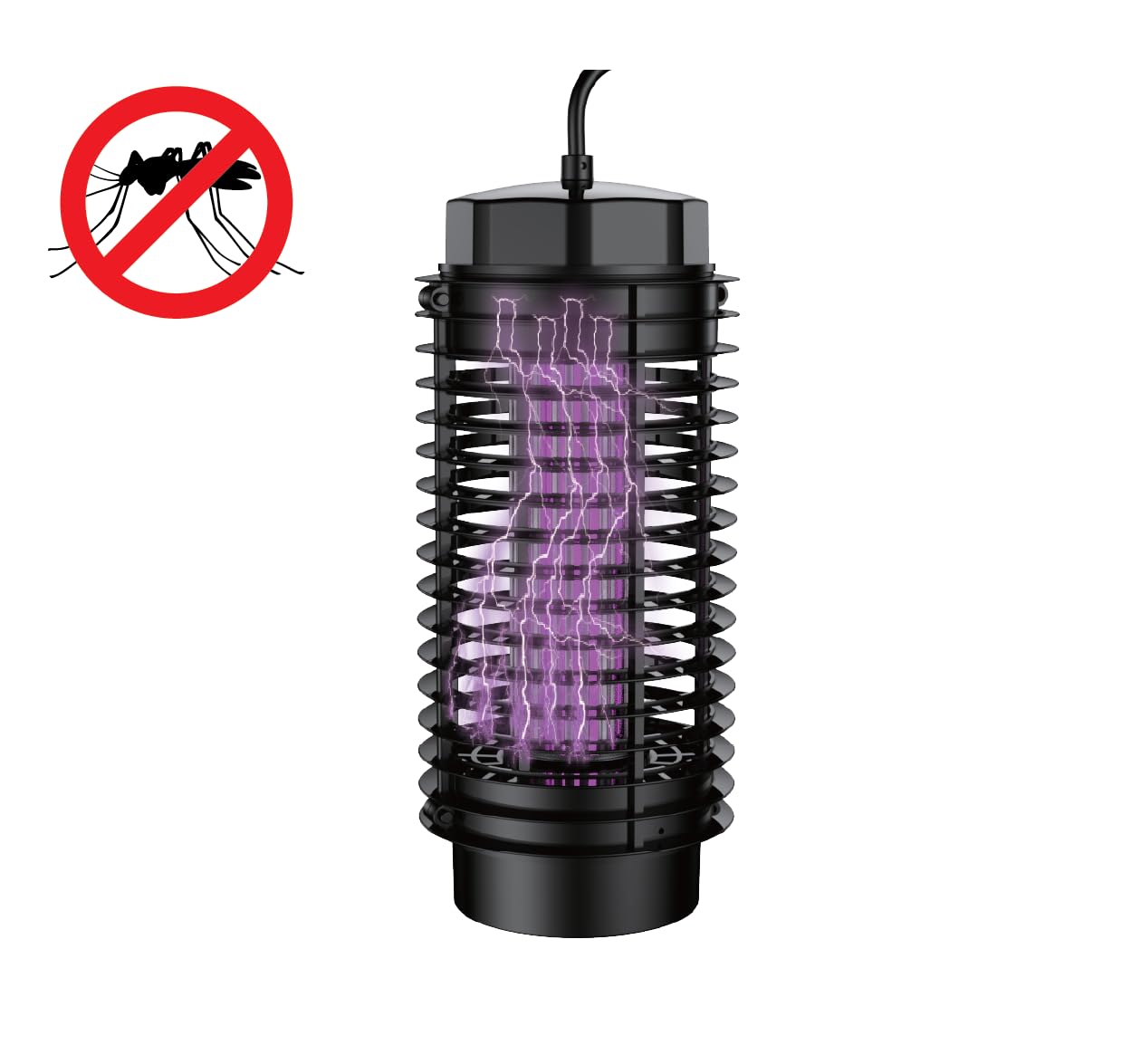 LED Bug Zapper Indoor, 10 Years Lifespan 3 Lamps Sustainable Less Power, 3800V Powerful Electric Mosquito Zapper, Durable Fly Trap Mosquito Trap, Fly Killer Fly Zapper