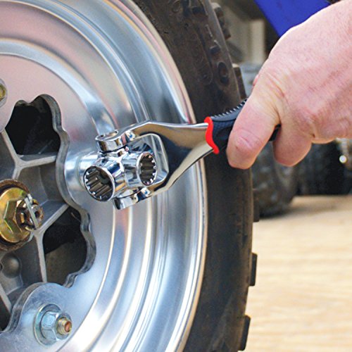 Ontel Tiger Wrench TW-MC12/4-48 Tools In One Socket - Works with Spline Bolts, 6-Point, 12-Point, Torx, Square Damaged Bolts and Any Size Standard or Metric
