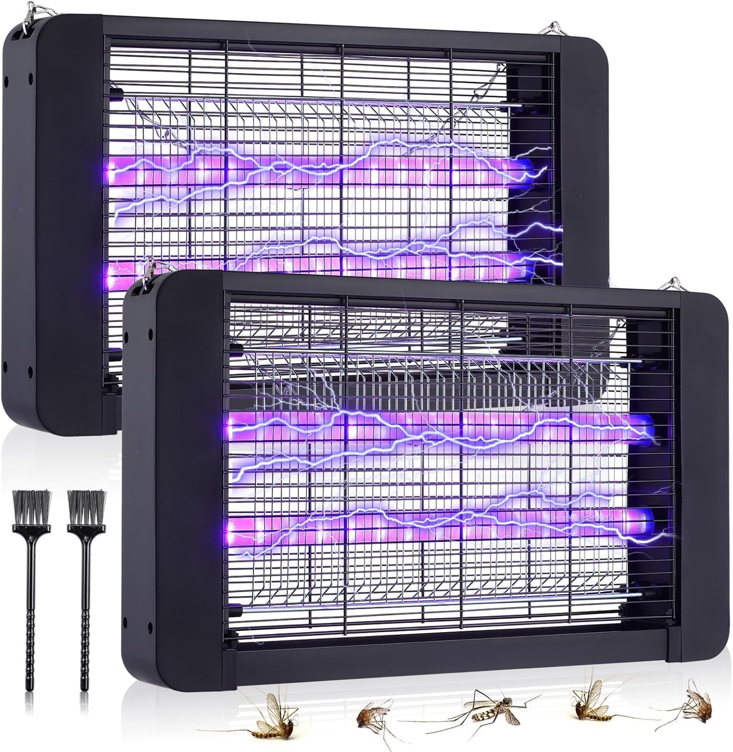 LED Bug Zapper Indoor, 10 Years Lifespan 3 Lamps Sustainable Less Power, 3800V Powerful Electric Mosquito Zapper, Durable Fly Trap Mosquito Trap, Fly Killer Fly Zapper