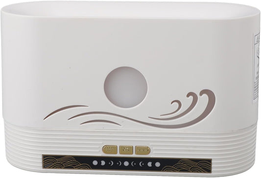 Flame Diffuser for Essential Oils, 250ml Ultrasonic Aroma Diffusers with Cool Mist, Aromatherapy Diffuser with Auto-Off Protection,3 Timer Settings, Small Humidifier for Home,Office,Bedroom,Gift